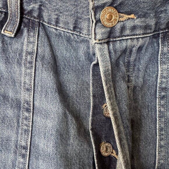 NWT Citizens of Humanity Frances Denim Jean Shorts in Coastal Blue 27 - Picture 9 of 15